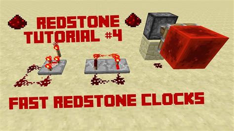 super fast redstone clock